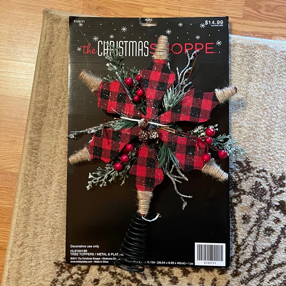 Christmas Tree Topper - Picture 1 of 1